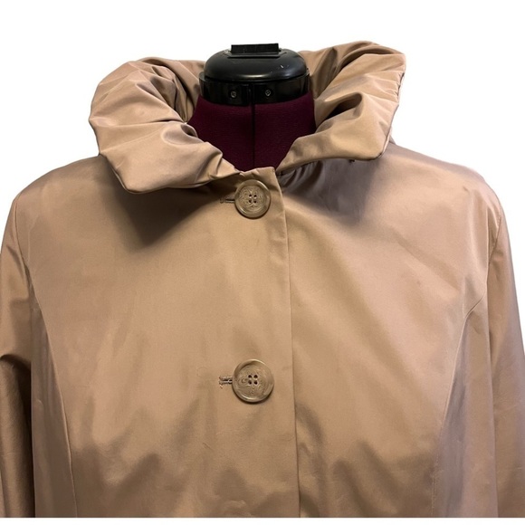 Guillaume Khaki Trench Coat with Feature Collar & Hood (Wardrobe Essential) - Picture 5 of 13